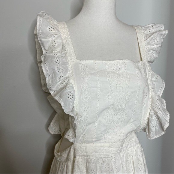 Madewell Eyelet Dress with Cut Out Detail - Picture 3 of 11